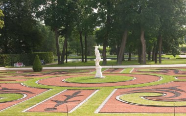 View of Catherine Park , Tsarskoye Selo, Russia.