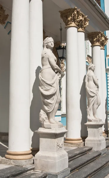 Статуя в ансамблі Катерини палацу. Святий Petersbu — стокове фото