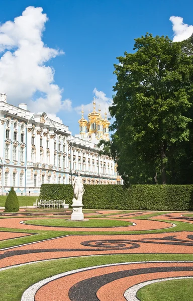 Екатерининский дворец, расположенный в городе Царское Село (Pus — стоковое фото
