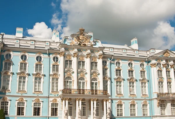The Catherine Palace, located in the town of Tsarskoye Selo (Pus — Stock Photo, Image