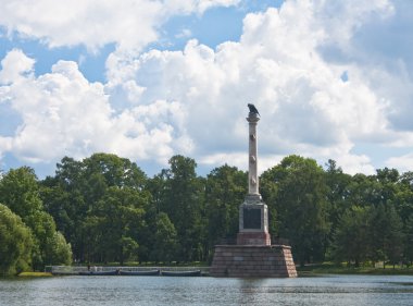 tsarskoye Selo chesme sütun. st-petersburg. Rusya.