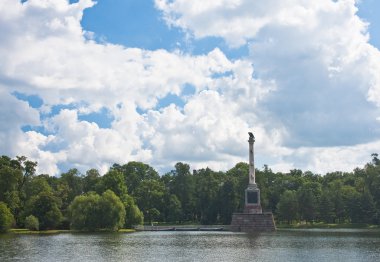 tsarskoye Selo chesme sütun. st-petersburg. Rusya.