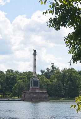 tsarskoye Selo chesme sütun. st-petersburg. Rusya.