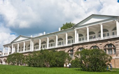 Russia. St.-Petersburg. Tsarskoe Selo (Pushkin). The Cameron Gal clipart