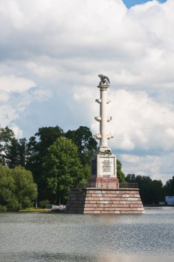 tsarskoye Selo chesme sütun. st-petersburg. Rusya.