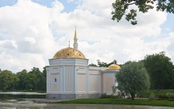 Pabellón "Baño turco". Tsarskoye Selo (Pushkin), San Petersbur — Foto de Stock