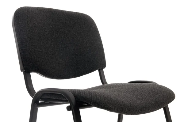 Black office chair isolated on white — Stock Photo, Image