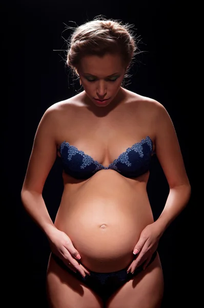 Mujer embarazada. — Foto de Stock