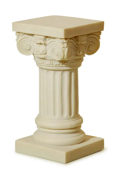 ギリシャ風の柱の像 — ストック写真