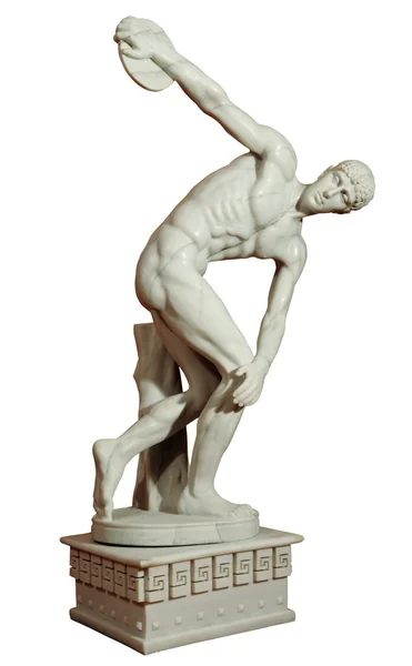 Άγαλμα ενός άνδρα — Φωτογραφία Αρχείου