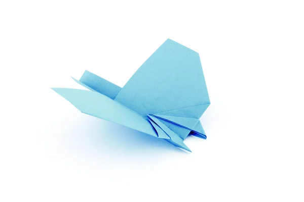 Bir kağıttan kuş — Stok fotoğraf