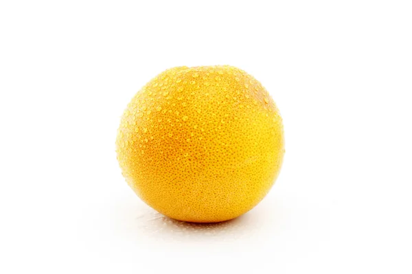 Grapefruit mit Tropfen — Stockfoto