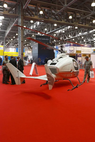 Esposizione Internazionale di Elicottero Industryon — Foto Stock