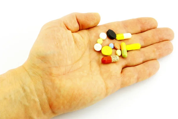 Tablety na ruku — Stock fotografie