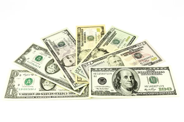 Set of dollars — Stock Photo, Image