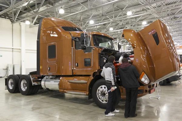 Międzynarodowa wystawa samochodów ciężarowych — Zdjęcie stockowe