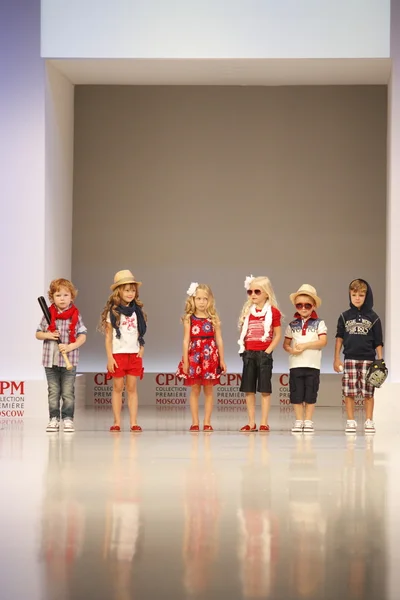 stock image Children's Fashion Show 2012