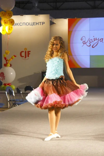 Barnens modevisning 2012 — Stockfoto