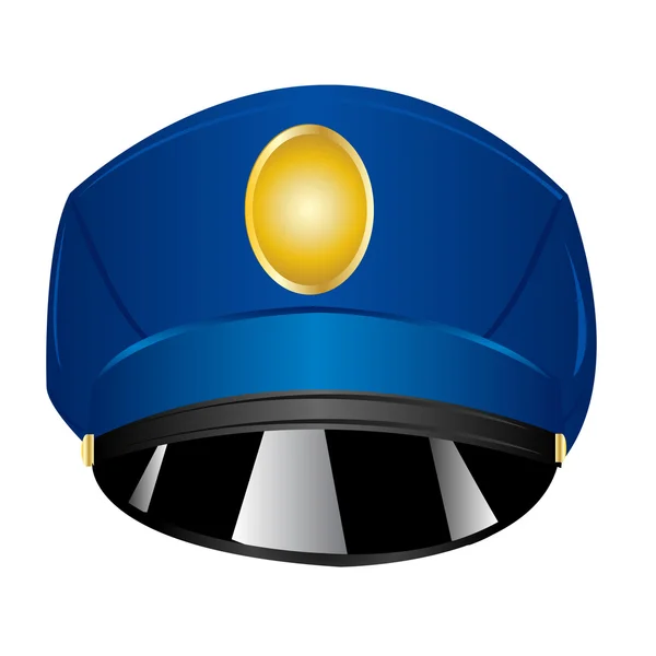 Cap service police — Image vectorielle