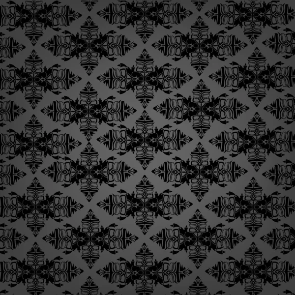 Patterns on dark background — Stock Vector