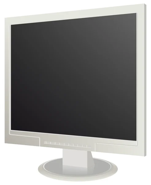 Moderner Monitorcomputer — Stockvektor