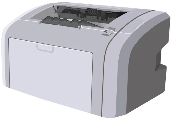 Dispositivo de impresora láser — Vector de stock