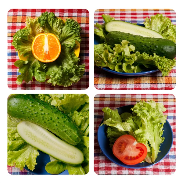 녹색 건강 식품 — 스톡 사진