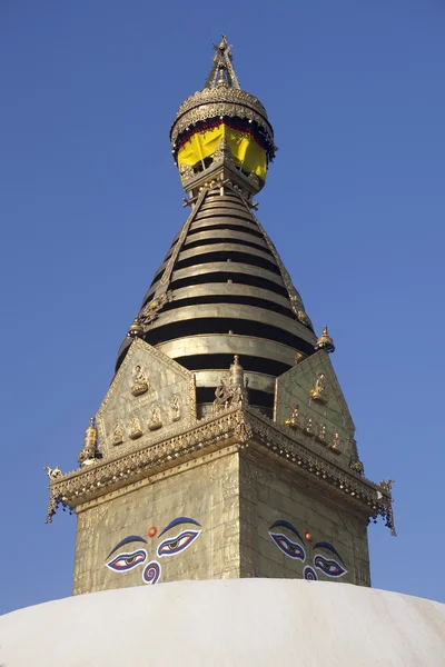 Swayambhunath stoepa. — Stockfoto
