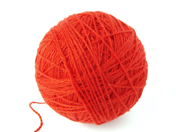 Red skein — Stock Photo, Image
