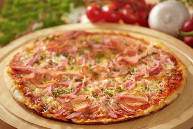 taze lezzetli pizza