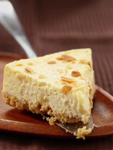 Peynirli kek dilimi — Stok fotoğraf