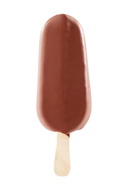 Helado cubierto de chocolate —  Fotos de Stock