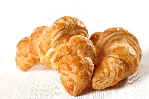Fresh baked croissants — Stock Photo, Image