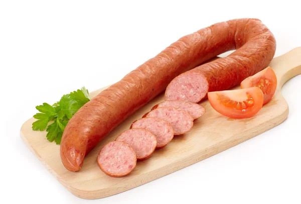 Smoked sausage — Stock Photo, Image