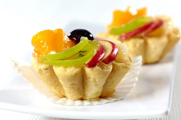 Fruit cupcake — Stock Photo, Image