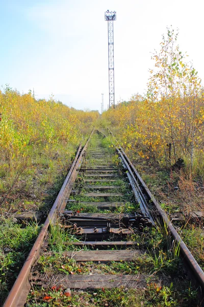 The old railway. — Stock Photo, Image