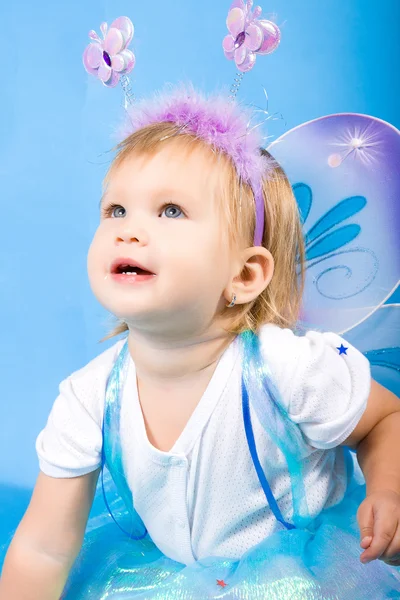 Beautiful girl fairy — Stock Photo, Image