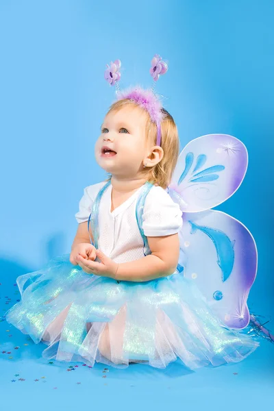 Mooi meisje fairy — Stockfoto