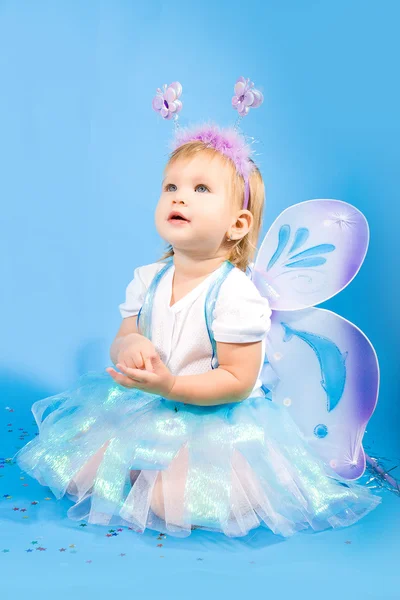 Beautiful girl fairy Stock Picture