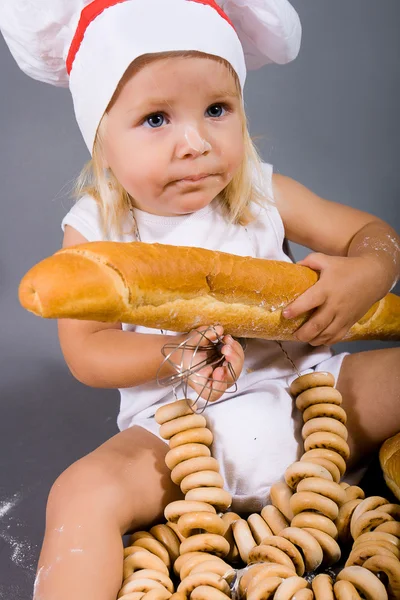 Μωρό σεφ — Φωτογραφία Αρχείου