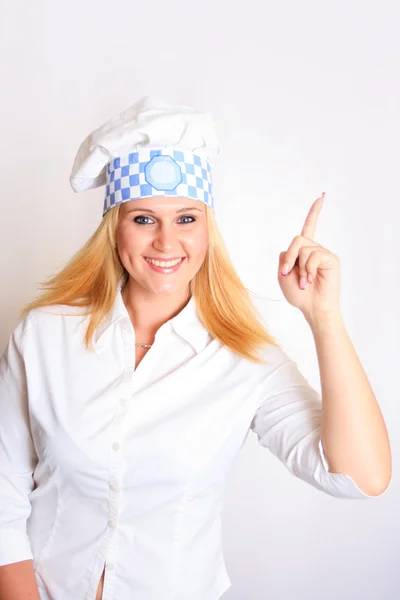 Chef femenino — Foto de Stock