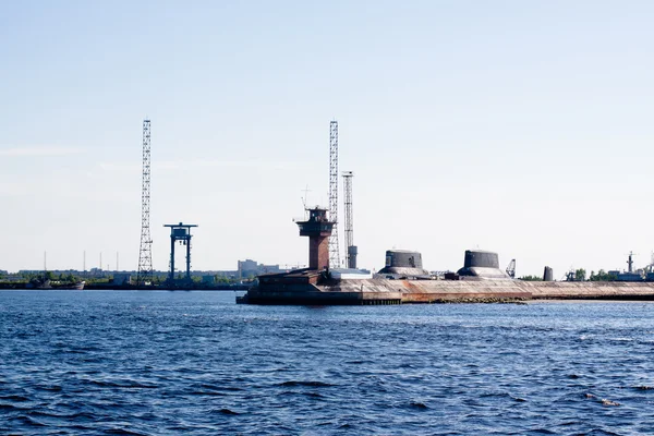 stock image Military pier