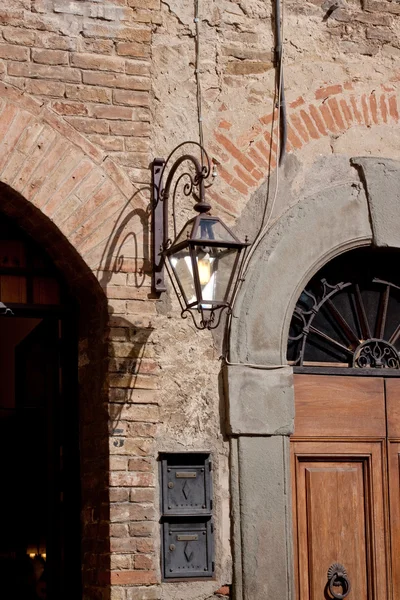 Starý styl lampa — Stock fotografie
