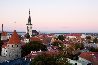 Tallin view clipart