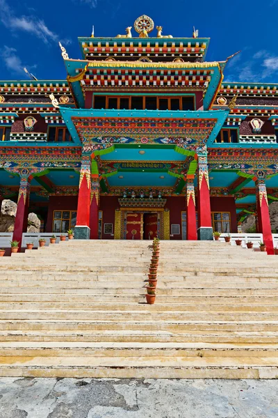 Boeddhistisch klooster in kaza, spiti vallei — Stockfoto