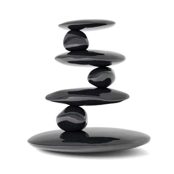 Zen pedras equilíbrio conceito — Fotografia de Stock