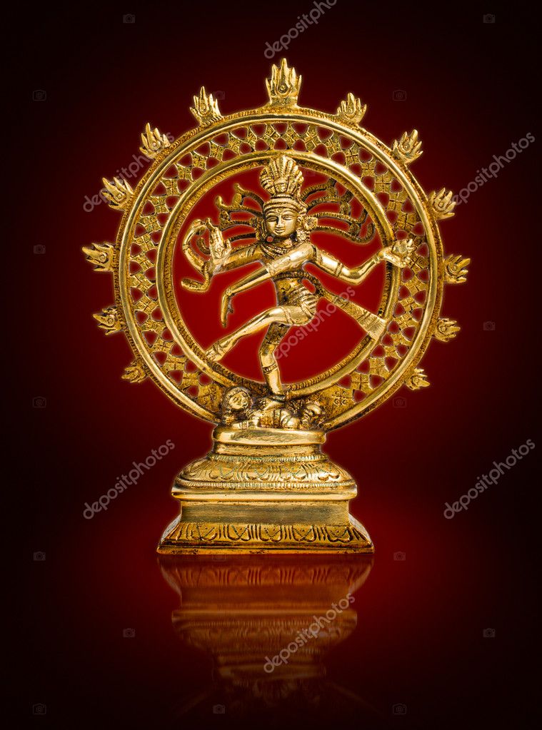 Indian God Shiva dancing in Nataraja pose Stock Vector by ©Vecton 123050552