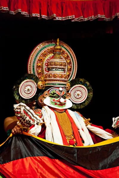 カタカリ ダンス。bhava bhavanam 祭。2009 年 9 月。チェンナイ — ストック写真