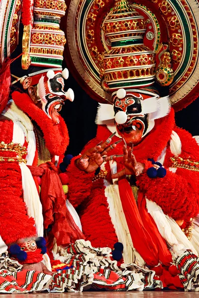 Kathakali est un célèbre drame de danse de l'état indien du sud de Keral — Photo
