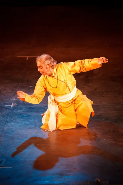CHENNAI, INDE - 28 DÉCEMBRE : Danse classique indienne Kathak pref — Photo
